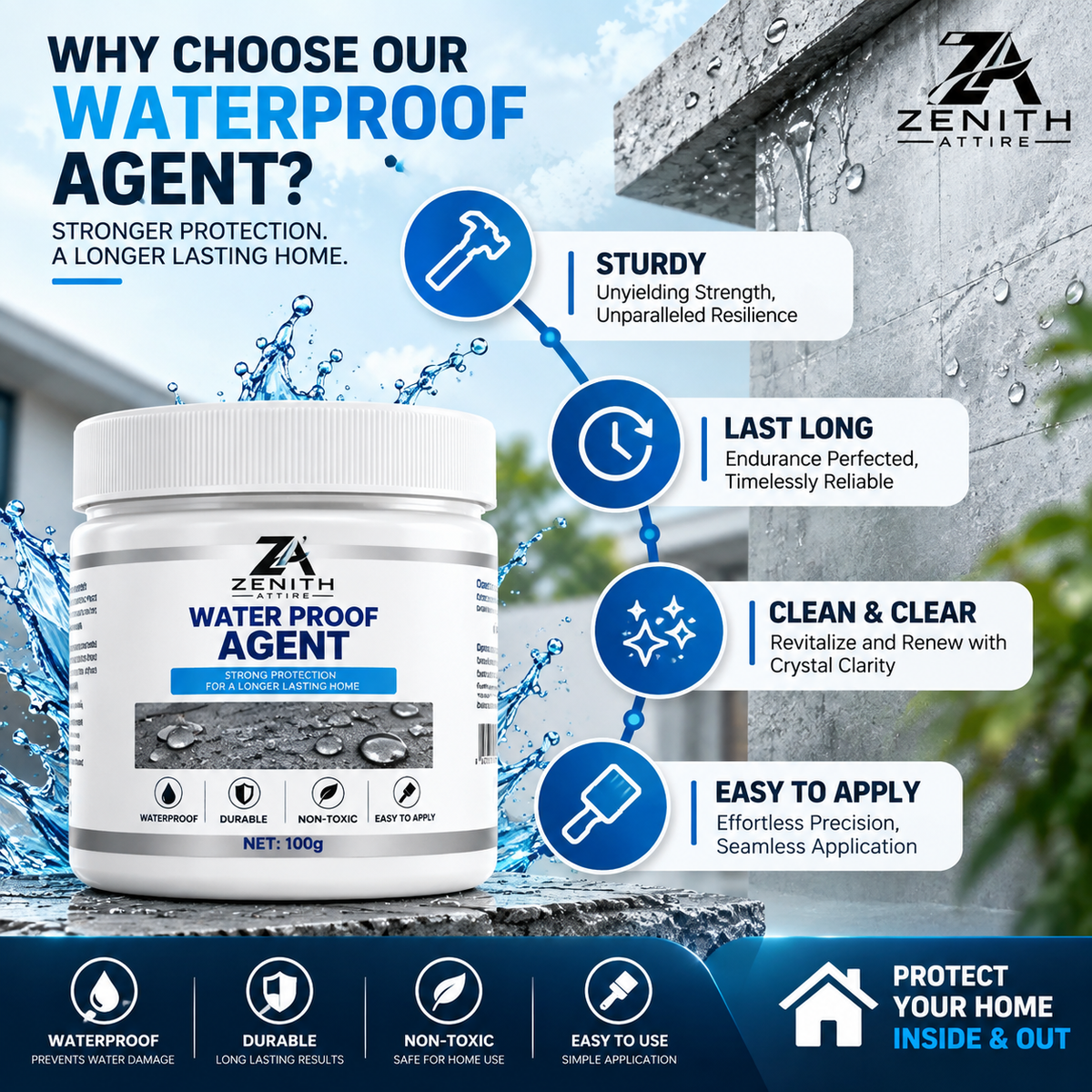 Hydra Sealant Water Proof Agent - (IMPORTED)