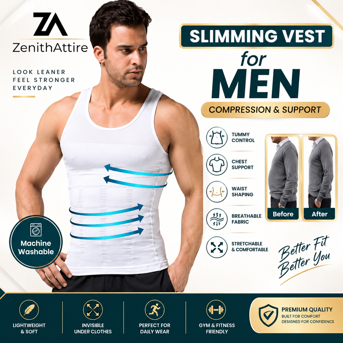 Men's Slimming Body Shaper ®